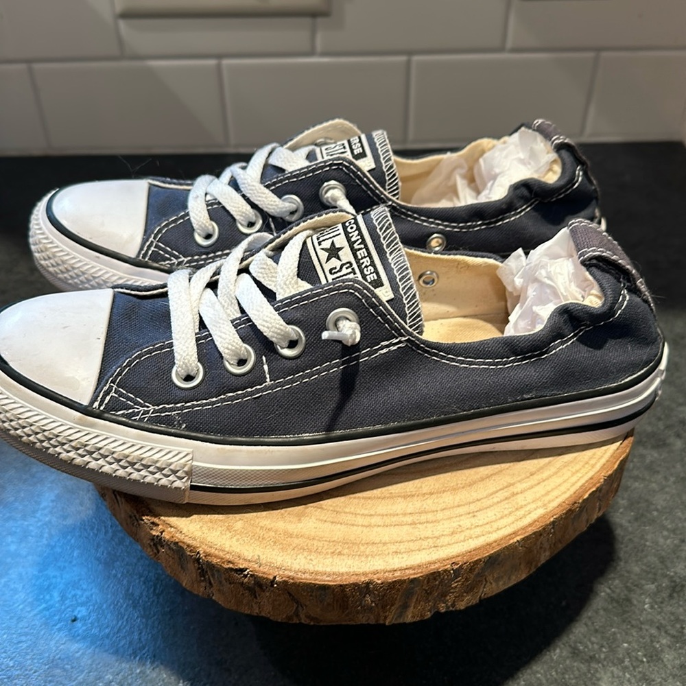 Converse Black and White Women's Shoes